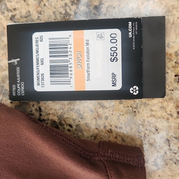 Under Armour Brown Convertible Sports Bra.  New With Tags!! - Picture 4 of 15